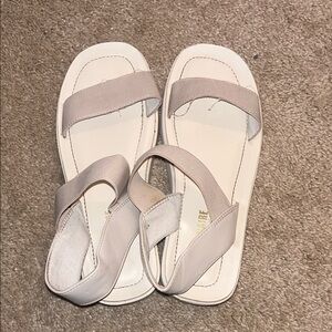 Stylish Beige CUSHIONARE sandals for Women